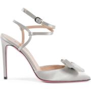 Sandalen Dee Ocleppo Bow Slingback PumpsZilver Satijn