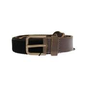 Riem D&amp;G Logo Lederen Riem