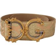 Riem D&amp;G Brokaat Riem voor Dames - Perzik