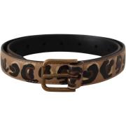 Riem D&amp;G Vintage metalen taille gesp riem