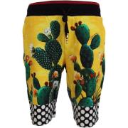 Korte Broek D&amp;G Joggingbroek met cactusprint voor heren