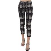 Broek D&amp;G Skinny Capri-broek met ananasprint