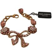 Armband D&amp;G Kristal verfraaid barokke messing armband