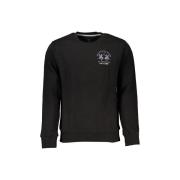 Sweater La Martina Polo Crew Sweatshirt Zwart