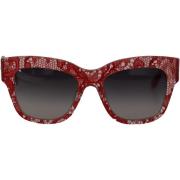 Zonnebril D&amp;G DG4233 Lace Zonnebril Rood