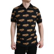 T-shirt D&amp;G Polo T-shirt met korte mouwen met autoprint