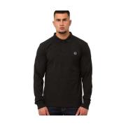 T-shirt Marshall Artist Siren Long Sleeve Polo Shirt Black