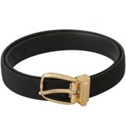 Riem D&amp;G zwarte stoffen riem