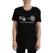 Overhemd D&amp;G DG Skull TShirt Zwart