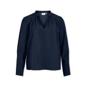 Blouse Vila Top Milla L/S - Navy Blazer