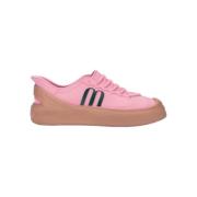 Sneakers Melissa Sapatilhas Combat Sneaker Fem - Pink/Brown