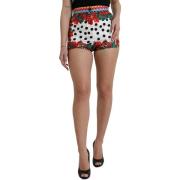 Korte Broek D&amp;G shorts met hoge taille en bloemenprint