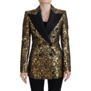 Blazer D&amp;G blazer van gebloemd brokaat