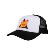 Pet Santa Cruz Flamed not a dot meshback cap