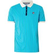 Polo Shirt Korte Mouw Fila Klassiek vintage gestreept poloshirt