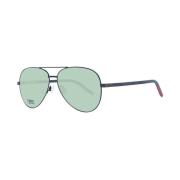 Zonnebril Tommy Hilfiger Aviator zonnebril met groene glazen