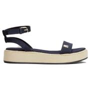 Sandalen Tommy Hilfiger Linen Flatform