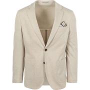 Blazer Suitable Colbert Face Print Beige