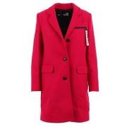 Blazer Love Moschino Wollen jas met dubbele voorzak en knoopsluiting