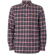 Overhemd Lange Mouw Lyle &amp; Scott Check Flannel Shirt