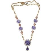 Ketting D&amp;G Bloemen kristal verfraaid ketting