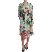 Mantel D&amp;G trenchcoat met bloemenprint voor dames