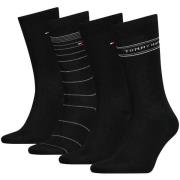 Sokken Tommy Hilfiger Four Pack Socks Gift Tin Set Black