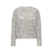 Trui Only Beauty Knit - Cloud Dancer/Multi