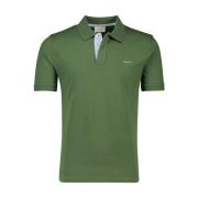 Polo Shirt Korte Mouw Gant Regular Fit Contrast Pique Rugger Polo