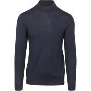 Sweater Profuomo Turtleneck Trui Merino Navy