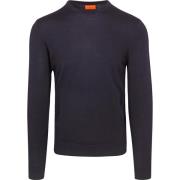 Sweater Suitable Merino Pullover Navy