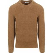 Sweater No Excess Trui Ribknit Khaki