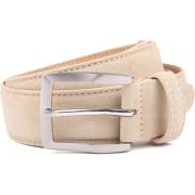 Riem Suitable Riem Suède Leer Lichtbeige