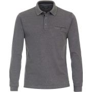 Sweater Casa Moda Polo Long Sleeves Grijs