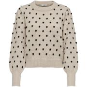 Trui Jacqueline De Yong JDYSIGRID LIFE L/S ONECK PUFFDOT PUL KNT 15304...