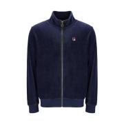 Trainingsjack Fila Marc Velour Track Top Jacket Navy