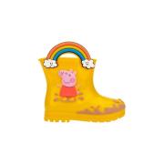 Laarzen Melissa MINI Welly + Peppa Pig Baby Boots - Yellow/Beige