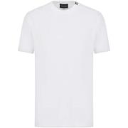 T-shirt Emporio Armani Iconic Lounge Stretch Piquet T-Shirt White