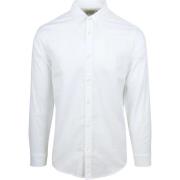 Overhemd Lange Mouw Scotch &amp; Soda Core Oxford Overhemd Wit