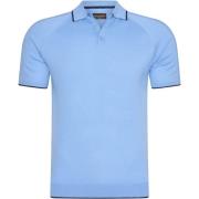 Polo Shirt Korte Mouw Cappuccino Italia Tipped Tricot Polo