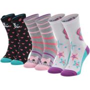 Sportsokken Skechers 3PPK Girls Casual Fancy Unicorn Socks