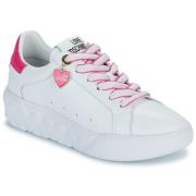 Lage Sneakers Love Moschino FUXIA HEART+GOLD