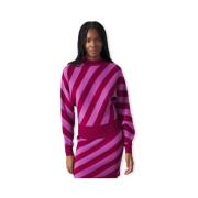 Trui Minueto Krull Knit - Purple