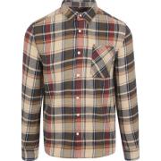 Overhemd Lange Mouw Knowledge Cotton Apparel Overhemd Flanel Ruiten Be...