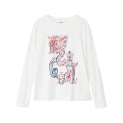 T-shirt Korte Mouw Desigual -