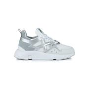 Sneakers Munich Clik woman 4172067 Blanco/Plata