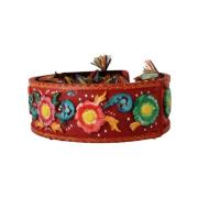 Riem D&amp;G Bloemenpatroon brede tailleriem