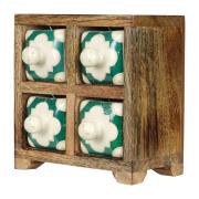 Manden en dozen Signes Grimalt Kruidenrek Met 4 Lades