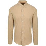 Overhemd Lange Mouw Suitable Overhemd Flanel Beige