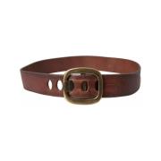 Riem D&amp;G Leren gouden gesp riem